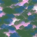 sky cloud texture clouds paint grunge art nature ink blue paper pink water design artistic vintage Royalty Free Stock Photo